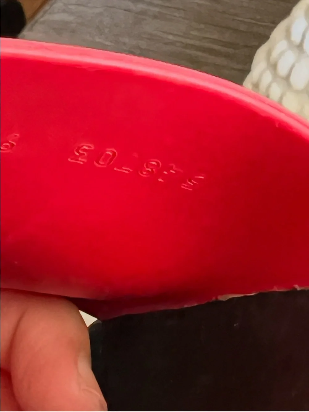 Gucci Red GG Rainbow Pool Slides Size 9